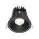 Zoom lampa sufitowa IP65 LED 12W 930lm 4000K czarna DL034-L12W4K-D-B Maytoni
