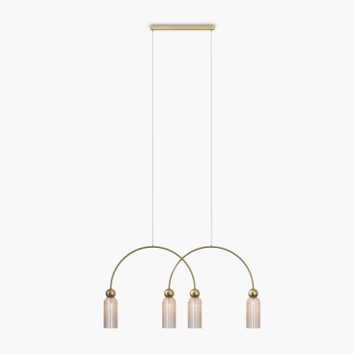Antic lampa wisząca 4xE14 MOD302PL-04CG