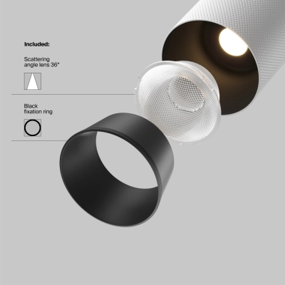 Artisan reflektor do szynoprzewodu magnetycznego Flarity LED 12W 930lm 3000K TR097-2-12W3K-M-BW