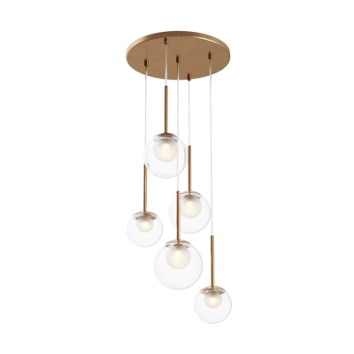 Basic form lampa wisząca 5xG9 MOD521PL-05G Maytoni