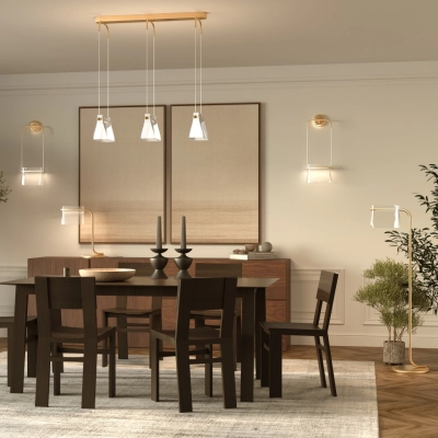 Cabaret lampa podłogowa LED 8W 850lm 3000K MOD170FL-L8BS3K