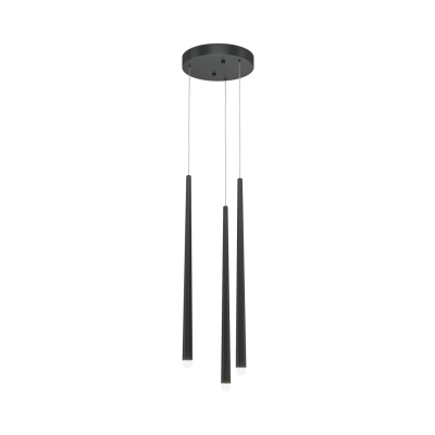 Cascade lampa wisząca LED 19W 1400lm 3000K-4000K MOD132PL-L18BK Maytoni