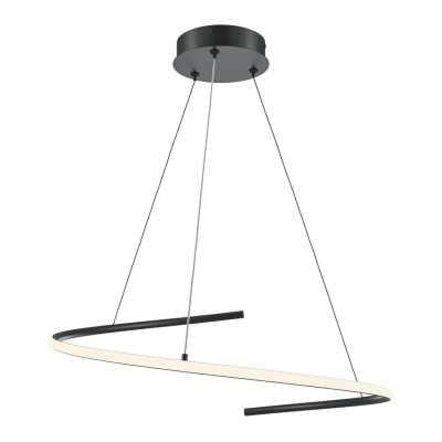 Curve lampa wisząca LED 31W 1600lm 3000K-4000K MOD242PL-L33BK Maytoni