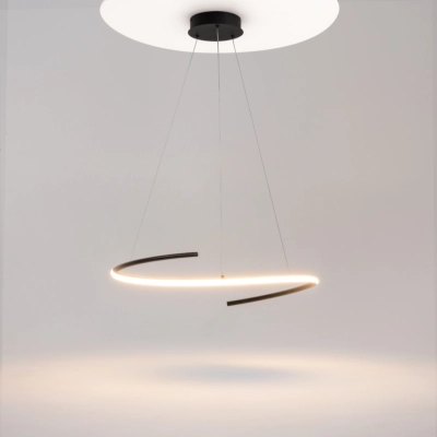 Curve lampa wisząca LED 31W 1600lm 3000K-4000K MOD242PL-L33BK