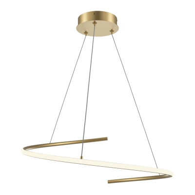 Curve lampa wisząca LED 31W 2100lm 2600K-3500K MOD242PL-L33BSK Maytoni