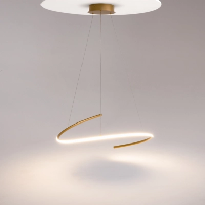 Curve lampa wisząca LED 31W 2100lm 2600K-3500K MOD242PL-L33BSK