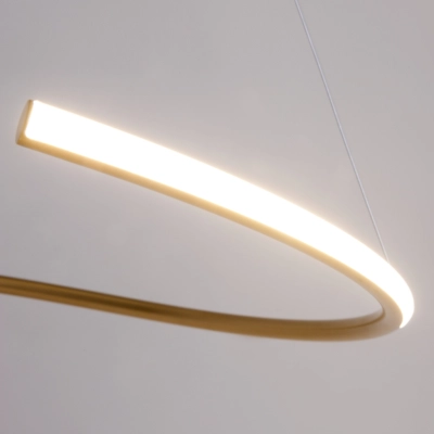 Curve lampa wisząca LED 31W 2100lm 2600K-3500K MOD242PL-L33BSK