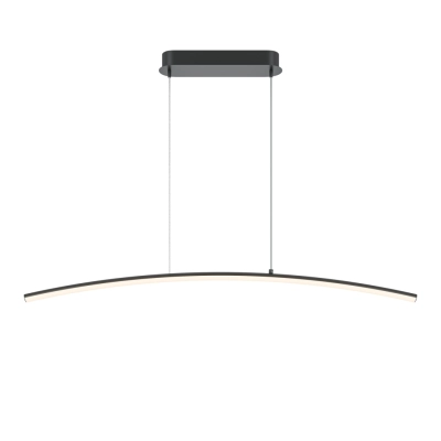 Curve lampa wisząca LED 15W 800lm 3000K-4000K MOD243PL-L18BK Maytoni