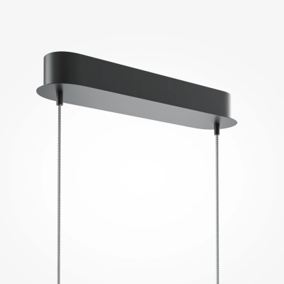 Curve lampa wisząca LED 15W 800lm 3000K-4000K MOD243PL-L18BK