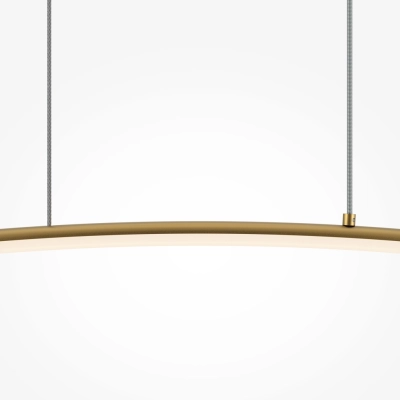 Curve lampa wisząca LED 15W 1150lm 2600K-3500K MOD243PL-L18BSK