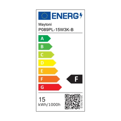 Efir lampa wisząca LED 15W 1230lm 3000K P089PL-15W3K-B