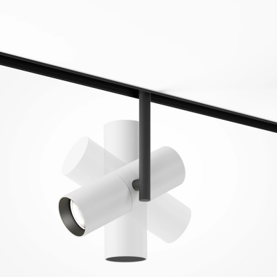 Elti reflektor do szynoprzewodu magnetycznego Flarity LED 12W 987lm 2700K-6000K TR005-4-12W-DS-BW