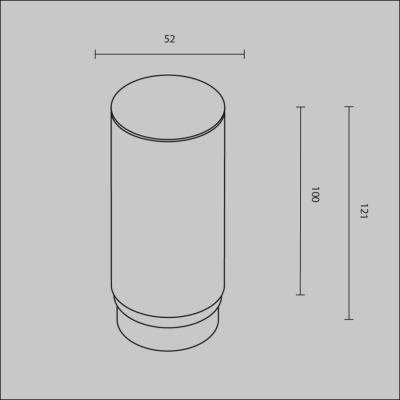 Focus LED  dekoracyjny dyfuzor S RingSAcr-5-W