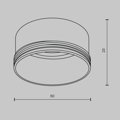 Focus LED  pierścień ozdobny S RingS-5-W