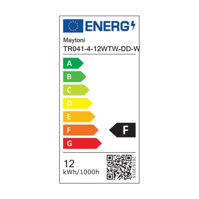 Focus LED lampa wisząca do szynoprzewodu magnetycznego Exility 12W 900lm 2700K-6000K TR041-4-12WTW-DD-W