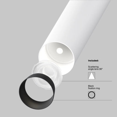 Focus T lampa wbudowana LED 6W 370lm 3000K C141RS-L125-6W3K-W