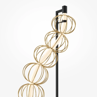 Golden Cage lampa podłogowa LED 48W 3000lm 3000K MOD216FL-L38G3K