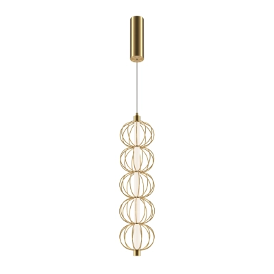 Golden Cage lampa wisząca LED 17W 1050lm 3000K MOD216PL-L10G3K Maytoni