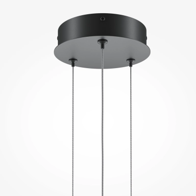 Halo lampa wisząca LED 40W 1500lm 3000K-4000K MOD247PL-L49BK