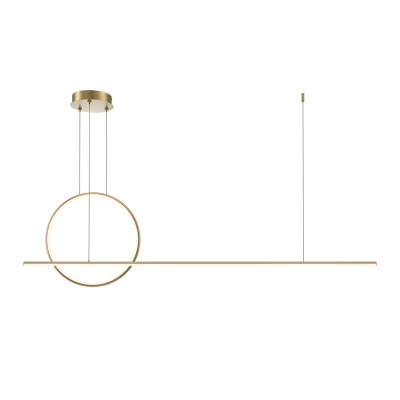 Halo lampa wisząca LED 40W 2100lm 2600K-3500K MOD247PL-L49BSK Maytoni