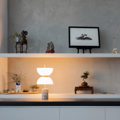 Kyoto lampka stołowa LED 11W 500lm 3000K MOD178TL-L11GR3K