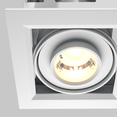 Metal Modern lampa wbudowana LED 10W 750lm 3000K DL093-01-10W3K-W