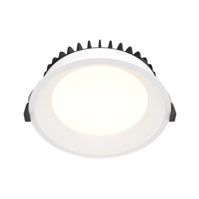Okno lampa wbudowana IP44 LED 18W 1400lm 3000K DL055-18W3K-W Maytoni