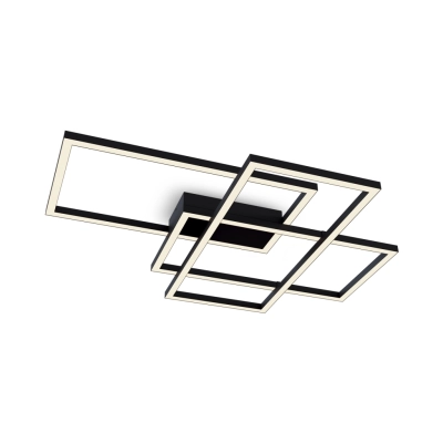 Rida lampa sufitowa LED 78W 2900lm 3000K-4000K MOD016CL-L80BK Maytoni