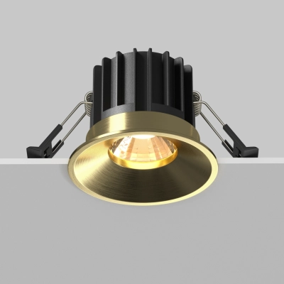 Round lampa wbudowana LED 12W 870lm 3000K DL058-12W3K-BS