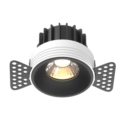 Round lampa wbudowana LED 12W 830lm 3000K DL058-12W3K-TRS-B Maytoni