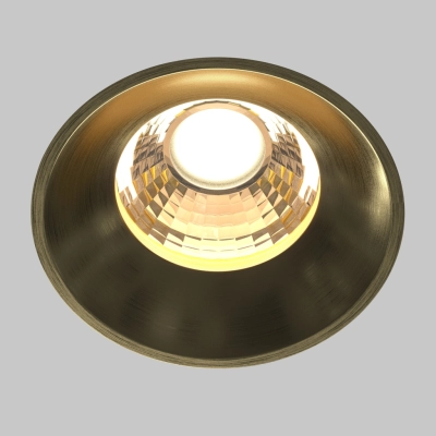 Round lampa wbudowana LED 12W 810lm 3000K DL058-12W3K-TRS-BS