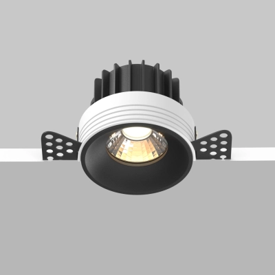 Round lampa wbudowana LED 12W 830lm 3000K DL058-12W3K-TRS-B