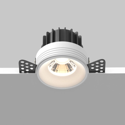 Round lampa wbudowana LED 12W 920lm 3000K DL058-12W3K-TRS-W