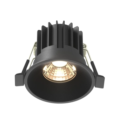 Round lampa wbudowana LED 7W 490lm 3000K DL058-7W3K-B Maytoni