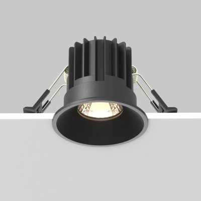 Round lampa wbudowana LED 7W 490lm 3000K DL058-7W3K-B