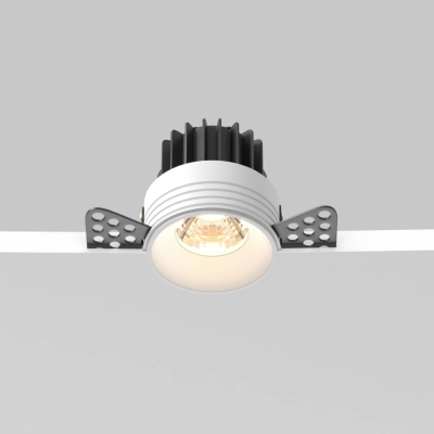 Round lampa wbudowana LED 7W 510lm 3000K DL058-7W3K-TRS-W