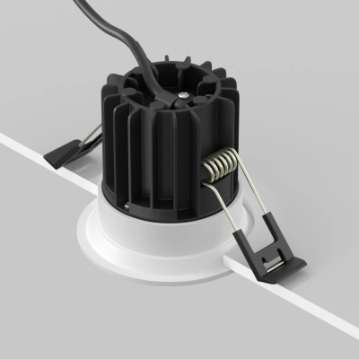 Round lampa wbudowana LED 7W 450lm 3000K DL058-7W3K-W