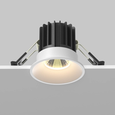 Round lampa wbudowana LED 7W 450lm 3000K DL058-7W3K-W