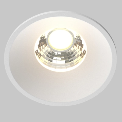Round lampa wbudowana LED 7W 450lm 3000K DL058-7W3K-W