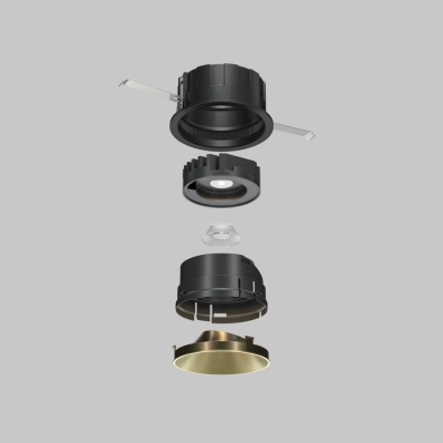 Wise dekoracyjna ramka odblaskowa LED Ring057-10-MG