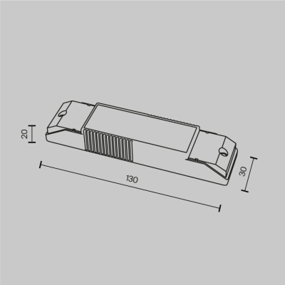 Zasilacz DALI 12W 300mA PSL-DL40-3CCT-150-300mA-DE