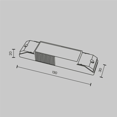 Zasilacz DALI 12W 300mA PSL-DL40-S-150-300mA-DE
