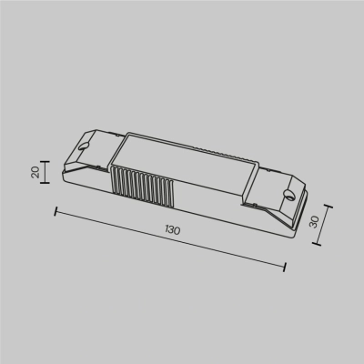 Zasilacz ściemnialny triac 12W 300mA PSL-TR40-150-300mA-DE