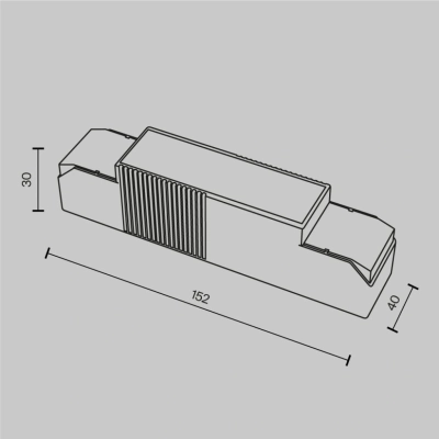 Zasilacz ściemnialny triac 20W 500mA PSL-TR40-350-500mA-DE
