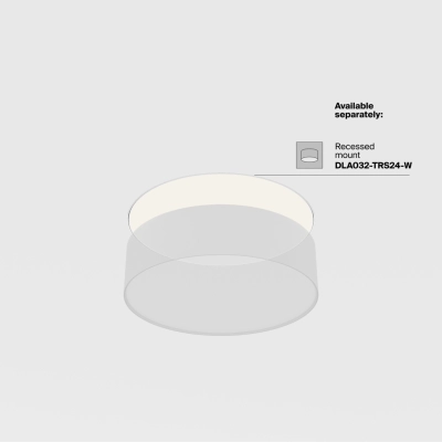 Zon lampa sufitowa LED 24W 1240lm 3000K C032CL-24W3K-RD-B