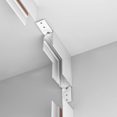 Łącznik L wewnętrzny do szynoprzewodu magnetycznego Exility TRA034ICL-41W