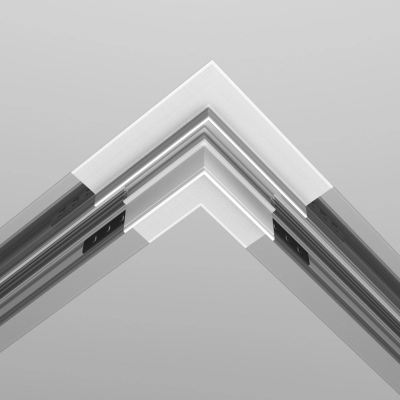 Łącznik L do szynoprzewodu magnetycznego wpuszczanego Exility TRA034CL-42.12W