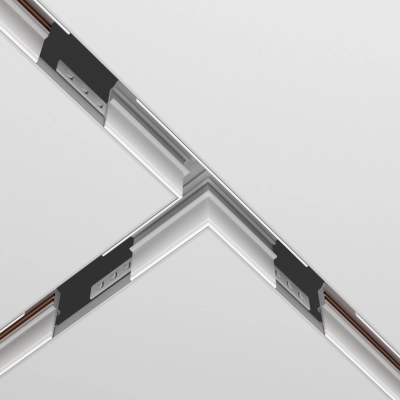 Łącznik T do szynoprzewodu magnetycznego wpuszczanego Exility TRA034CT-42.12W