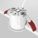 Alfa LED lampa wbudowana 10W 500lm 2700K DL043-01-10W2.7K-RD-W-DE