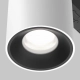 Alfa S lampa do szynoprzewodu magnetycznego Flarity LED 7W 350lm 2700K-6000K TR132-4-7W-DS-W